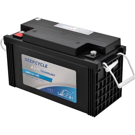 Cat Replacement Battery For Traction Scrubber 641746, 12V-120Ah E040222